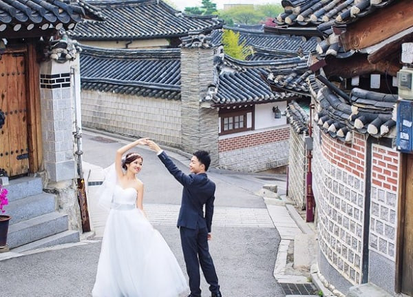 Chụp ảnh cưới Hàn